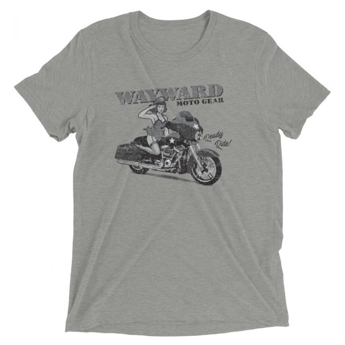 pinup girl motorcycle shirt