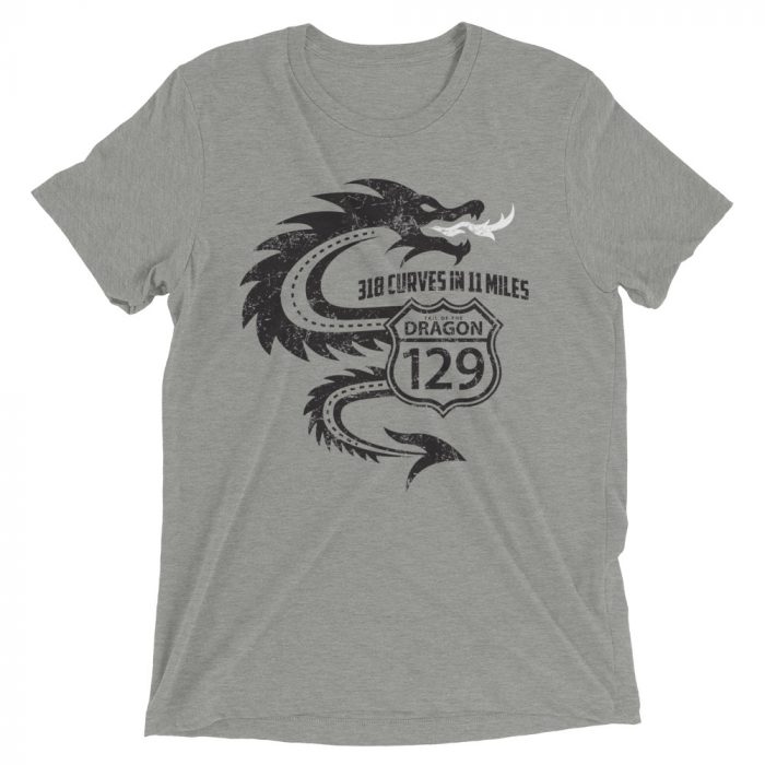 tail of the dragon t-shirt