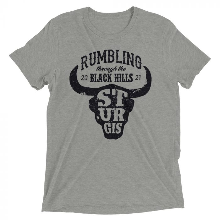 sturgis bison skull t-shirt